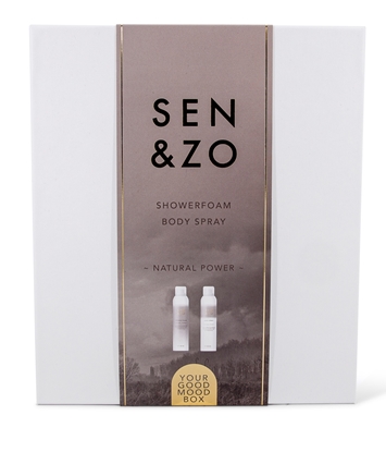 SENZO LUXE CADEAUBOX NATURAL POWER SHOWERFOAMBODYSPRAY